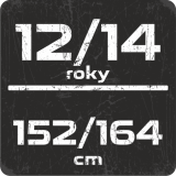 12/14 roky - 152/164cm