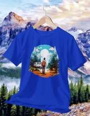 Tričko na turistiku a kempovanie 016