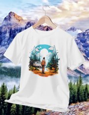 Tričko na turistiku a kempovanie 016