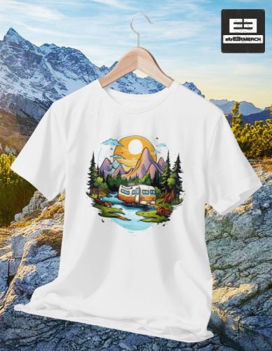 Tričko na turistiku a kempovanie 019