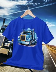 Tričko s potlačou kamiónu 020