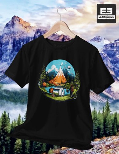 Tričko na turistiku a stanovanie 026