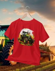 Tričko s potlačou traktora 031