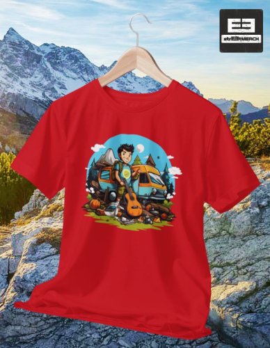 Tričko na turistiku a kempovanie 001