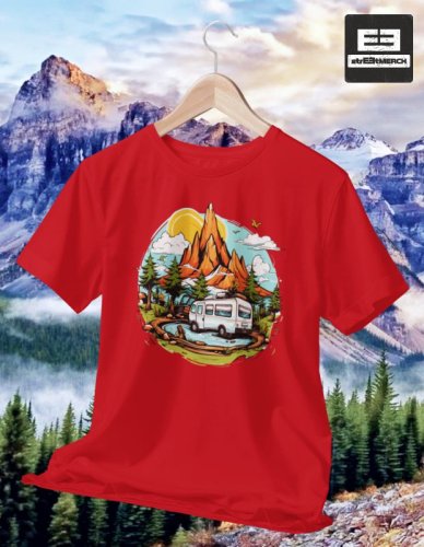 Tričko na turistiku a stanovanie 002