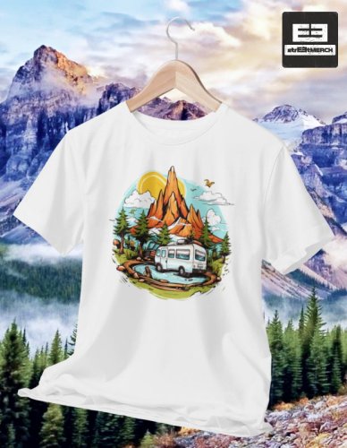 Tričko na turistiku a stanovanie 002