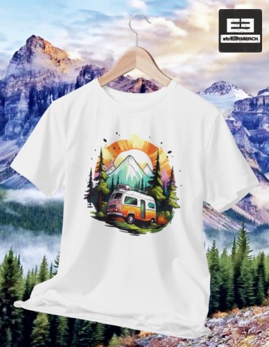 Tričko na turistiku a kempovanie 004