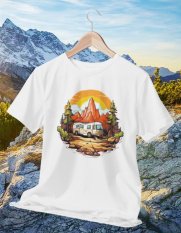 Tričko na turistiku a kempovanie 025