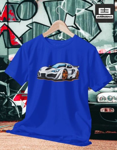 Autíčkářské tričko 027 - Strih: PÁNSKE, Farba: Čierna, Veľkosť: S