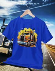Tričko s potlačou kamiónu 032
