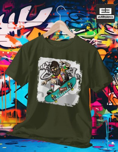 Tričko na SKATEBOARD 006