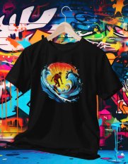 Surferské Dovolenkové Tričko 005