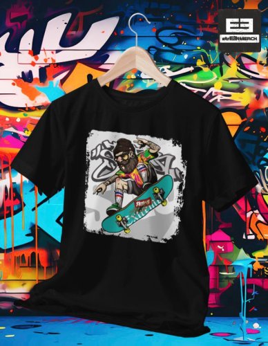Tričko na SKATEBOARD 006