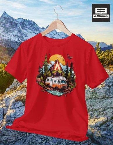 Tričko na turistiku a kempovanie 013
