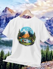 Tričko na turistiku a stanovanie 026