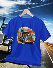 Tričko s potlačou kamiónu 016