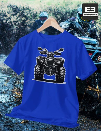 Tričko s potlačou štvorkolky  004