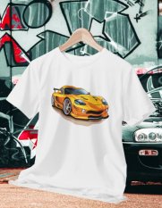 Tričko s potlačou auta 021