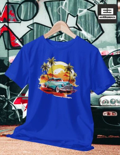 Autíčkářské tričko 002 - Strih: PÁNSKE, Farba: Biela, Veľkosť: XS