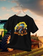 Tričko s potlačou traktora 010