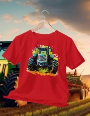 Tričko s potlačou traktora 019