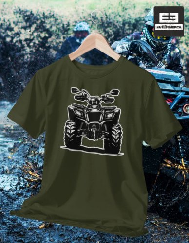 Tričko s potlačou štvorkolky  004