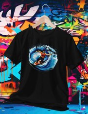 Surferské Dovolenkové Tričko 007