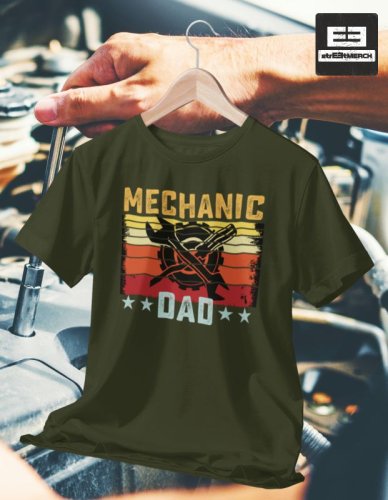 Tričko MECHANIC DAD 021