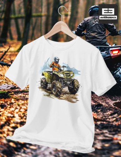 Triko s potiskem čtyřkolky POLARIS 003