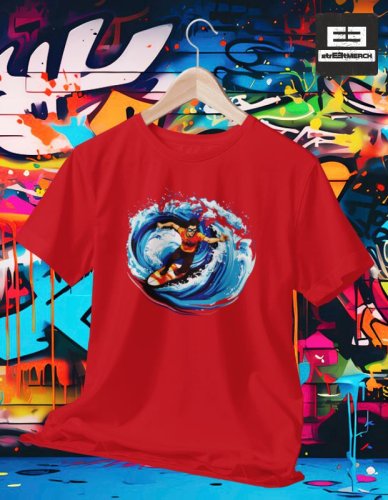 Surferské Dovolenkové Tričko 007