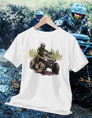 Tričko s potlačou štvorkolky 002