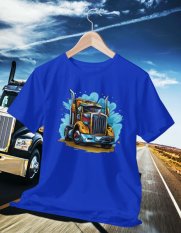 Tričko s potlačou kamiónu 028