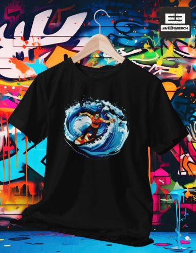 Surferské Dovolenkové Tričko 007
