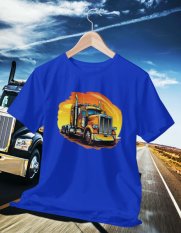Tričko s potlačou kamiónu 036
