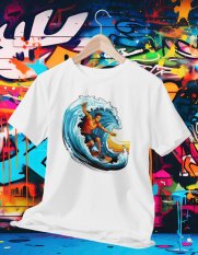 Surferské Dovolenkové Tričko 010