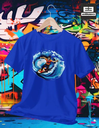 Surferské Dovolenkové Tričko 007