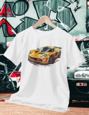 Tričko s potlačou auta 037