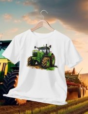 Tričko s potlačou traktora 016
