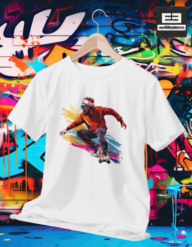 Tričko na SKATEBOARD 012