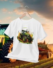 Tričko s potlačou traktora 031