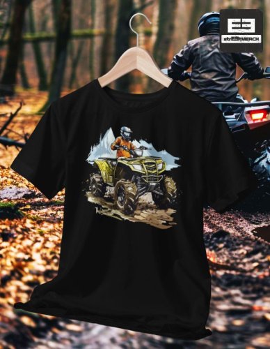 Triko s potiskem čtyřkolky POLARIS 003
