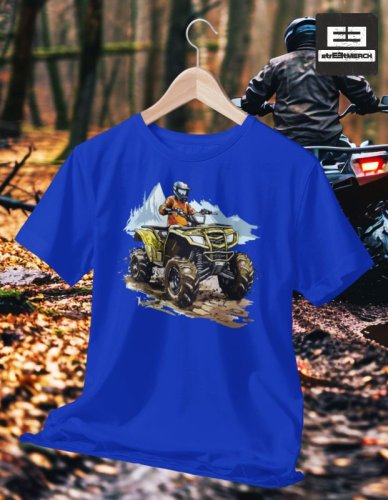 Triko s potiskem čtyřkolky POLARIS 003
