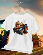 Tričko s potlačou traktora 013