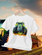 Tričko s potlačou traktora 019