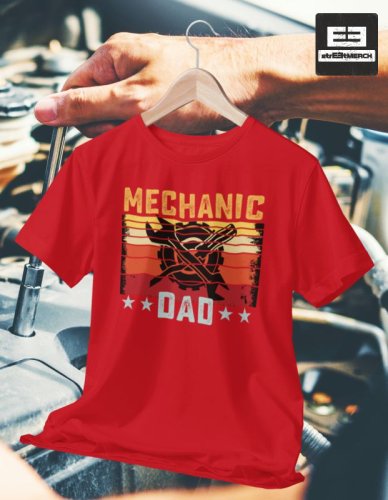 Tričko MECHANIC DAD 021